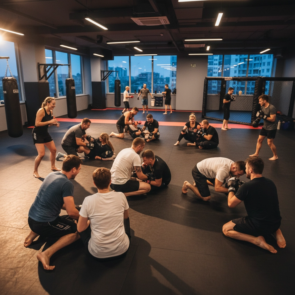 MMA klubovi za rekreativce: Trening bez natjecateljskog pritiska